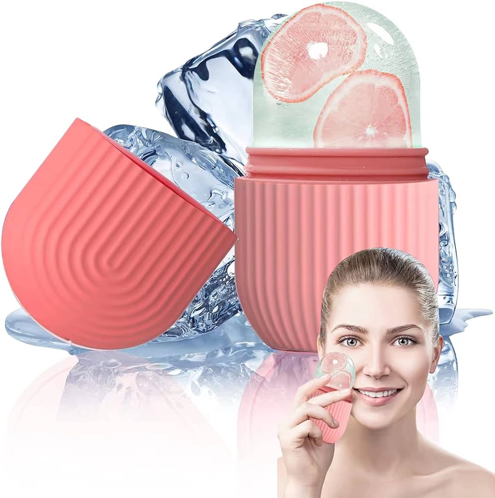 Silicone Ice Cube Trays Beauty Lifting Ice Ball Face Massager Contouring Eye Roller Facial Treatment Reduce Acne Skin Care Tool