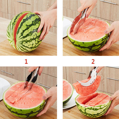 Stainless Steel Watermelon Artifact Slicing Knife Knife Corer Fruit And Vegetable Tools kitchen Accessories Gadgets