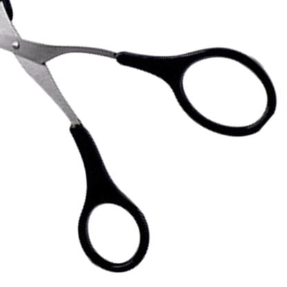 Eyebrow Trimmer Scissor with Comb Female Male Eyebrow Eyelash Scissors Safety Stainless Steel