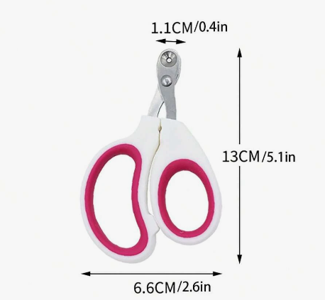 Professional Cat Nail Clippers for Small Cat Dog Stainless Steel Puppy Claws Cutter Pet Nail Grooming Clippers Trimmer