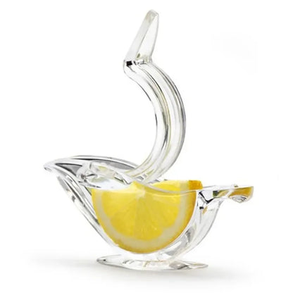 1Pc Lemon Squeezer Bird Plastic Orange Squeezer Lemon Slices Squeezer Press Juicer Clip Manual Orange Juicer