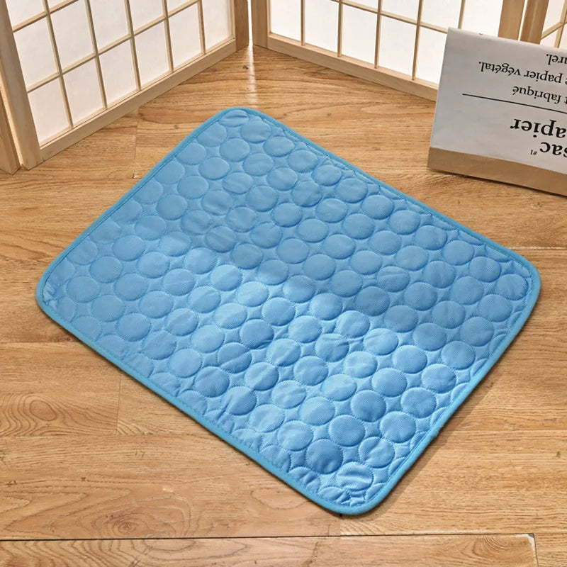 Dog Cooling Mat Summer Pad Pet Mat Bed for Dogs Cat Blanket Sofa Breathable