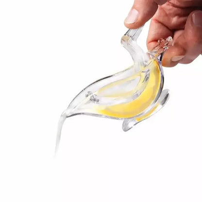 1Pc Lemon Squeezer Bird Plastic Orange Squeezer Lemon Slices Squeezer Press Juicer Clip Manual Orange Juicer